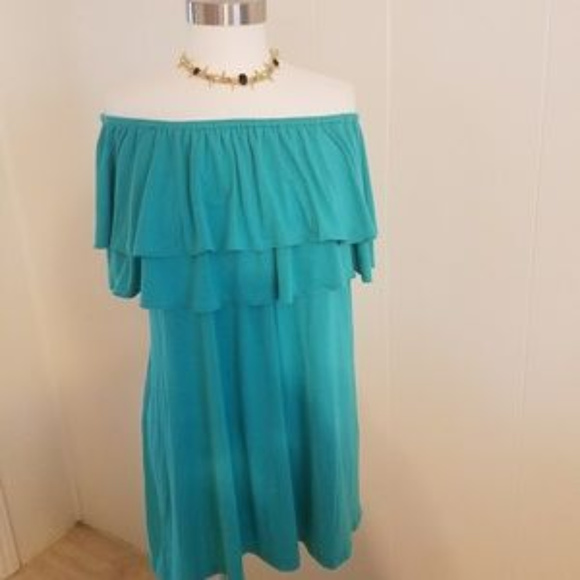 Chelsea & Theodore Tops - Chelsea & Theodore Ruffled Tiered Top XXL